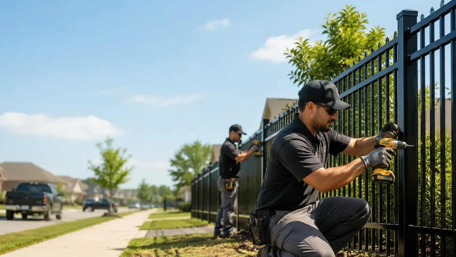 Metal Fence Installation in Weber City, VA